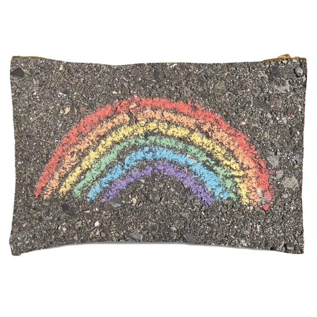 Chalk Rainbow Zipped Pouch on Productcaster.