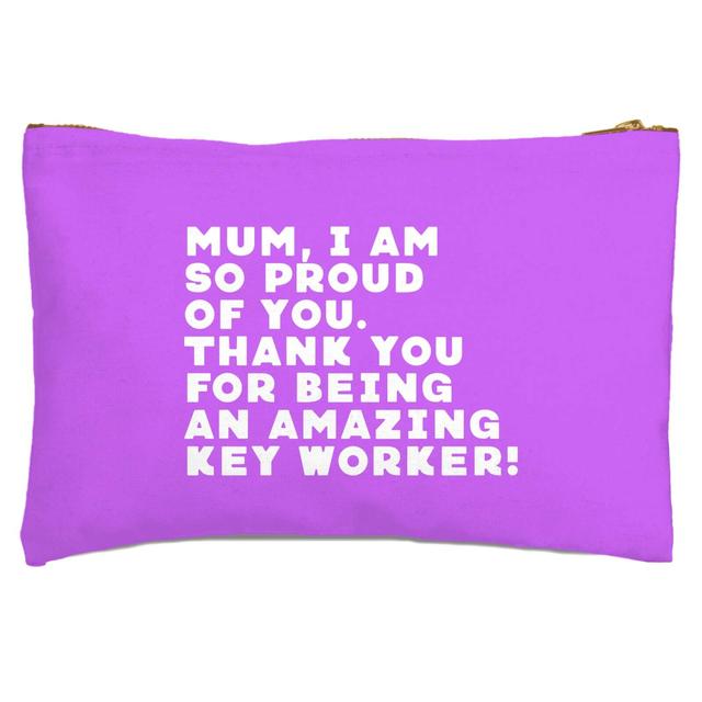 Mum, I Am So Proud Of You. Zipped Pouch on Productcaster.