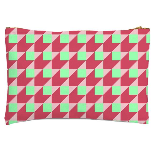 Colourful Squares Zipped Pouch on Productcaster.