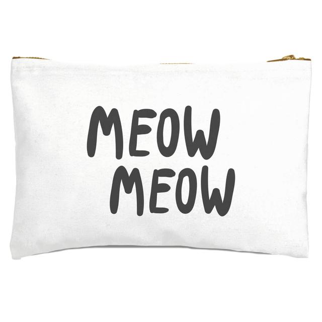 Meow Meow Zipped Pouch on Productcaster.