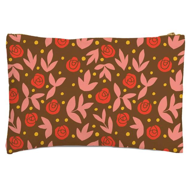 Retro Roses Zipped Pouch on Productcaster.