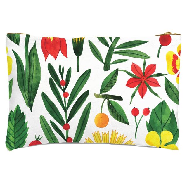 Retro Florals Zipped Pouch on Productcaster.