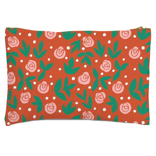 Rose Bush Zipped Pouch on Productcaster.