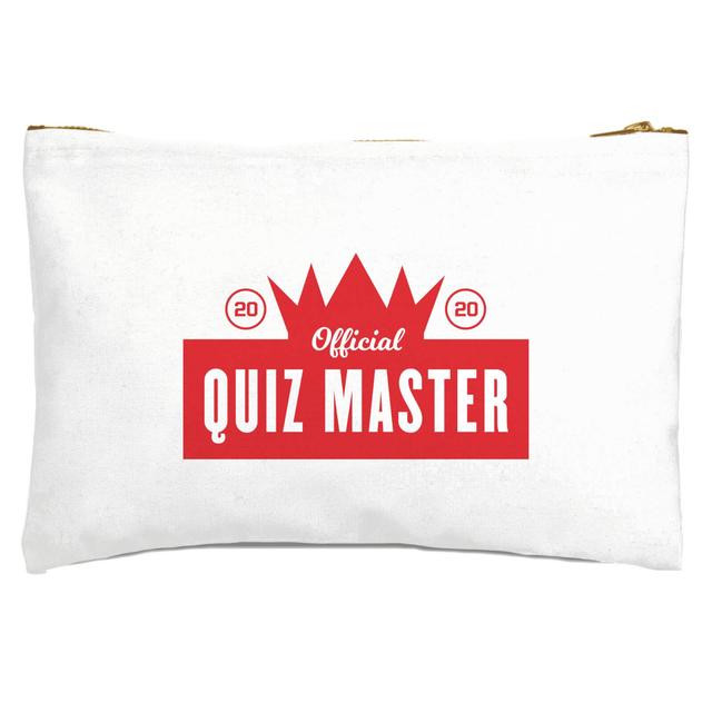 Official Quiz Master Zipped Pouch on Productcaster.