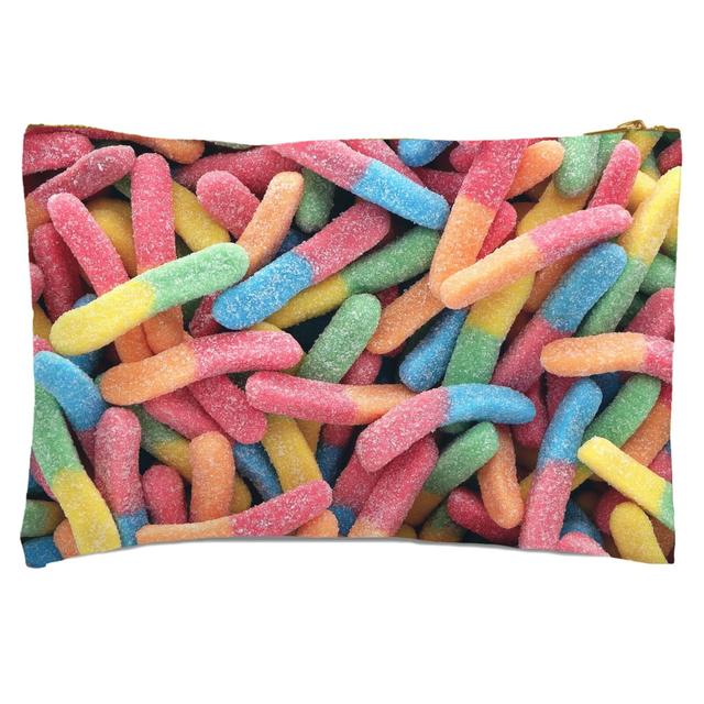 Gummy Worms Zipped Pouch on Productcaster.