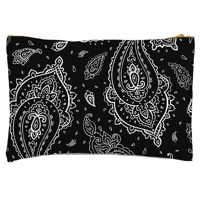 Large Overlapped Paisley Zipped Pouch on Productcaster.