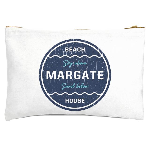 Margate Beach Badge Zipped Pouch on Productcaster.