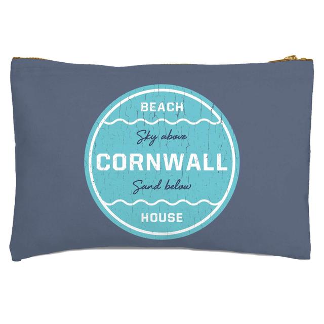 Cornwall Beach Badge Zipped Pouch on Productcaster.