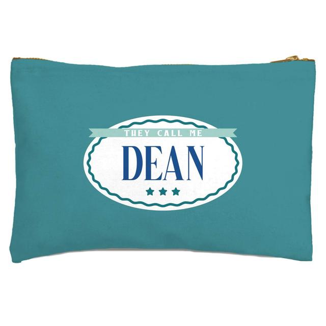 They Call Me Dean Zipped Pouch on Productcaster.