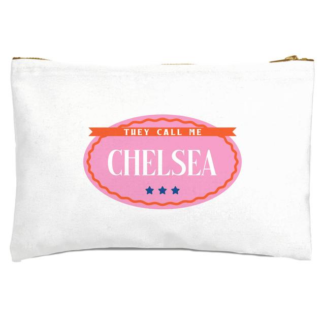 They Call Me Chelsea Zipped Pouch on Productcaster.