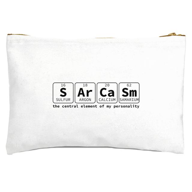 Sarcasm Zipped Pouch on Productcaster.