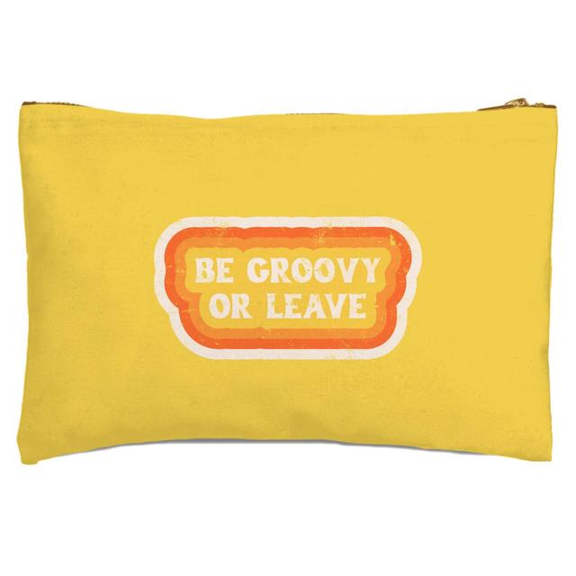 Be Groozy Or Leave Zipped Pouch on Productcaster.