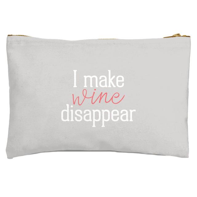 I Make Wine Disappear Zipped Pouch on Productcaster.