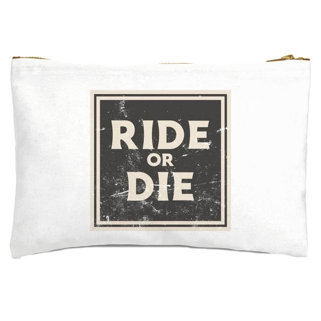 Ride Or Die Zipped Pouch on Productcaster.