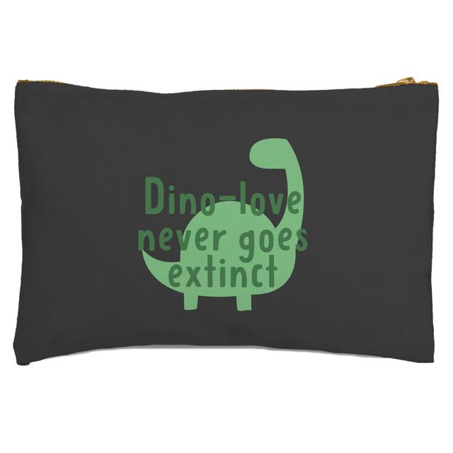 Dino-love Never Goes Extinct Zipped Pouch on Productcaster.