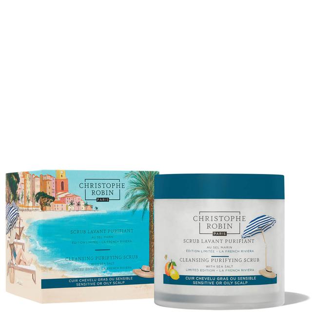 Christophe Robin Limited Edition French Riviera Cleansing Purifying Scrub with Sea Salt 250ml on Productcaster.