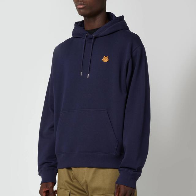 KENZO Men's Tiger Crest Classic Hoodie - Navy Blue - XXL on Productcaster.