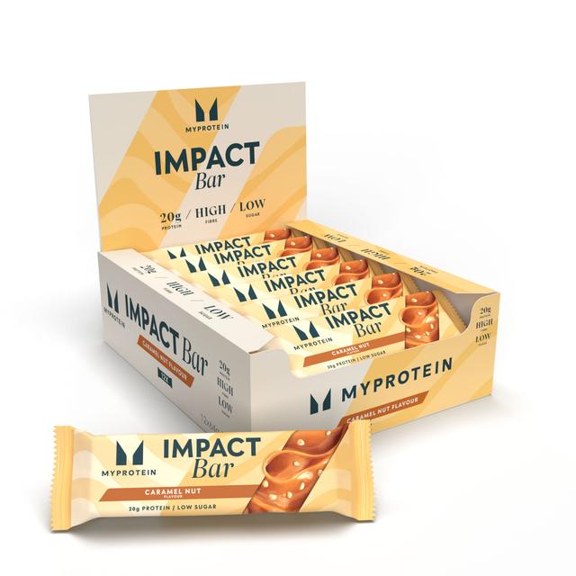 Impact Protein Bar - 12Szeletek - Karamell mogyoró on Productcaster.