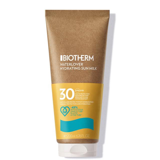 Biotherm Waterlover Hydrating Sun Milk Eco-Conscious Tube 200ml (Various Options) - SPF30+ on Productcaster.