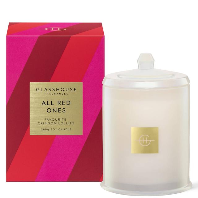 Glasshouse Fragrances All Red Ones Candle 380g on Productcaster.