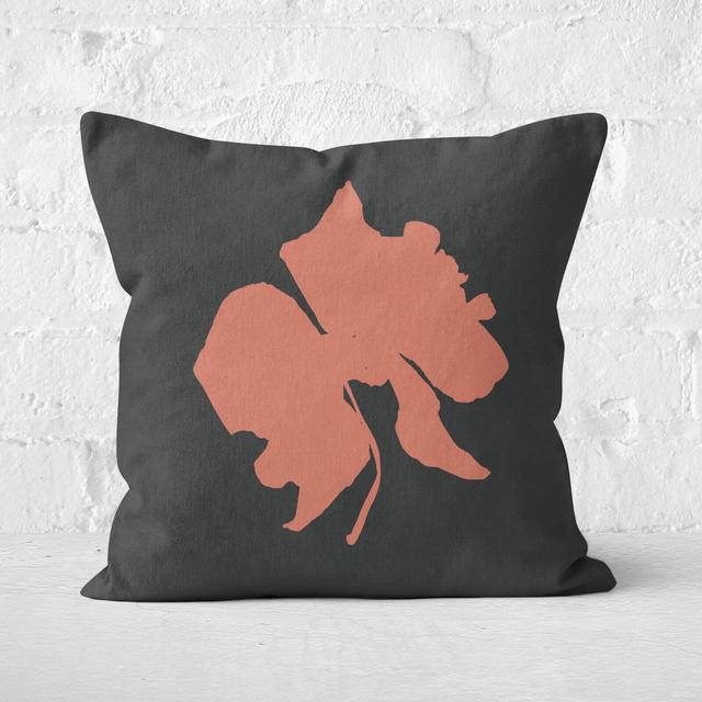 Cut Out Flower Square Cushion - 50x50cm - Soft Touch on Productcaster.