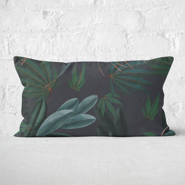 Vintage Leaves Rectangular Cushion - 30x50cm - Soft Touch on Productcaster.