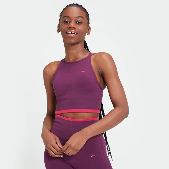 MP Adapt Seamless Női Sportmelltartó - Sötét lila - XXL on Productcaster.