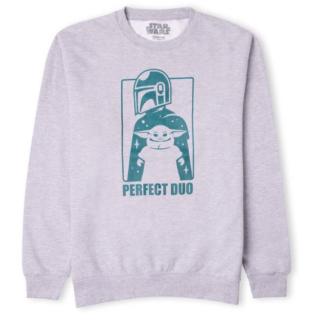 Sudadera dúo The Mandalorian Perfect de Star Wars - Gris - L - Gris on Productcaster.