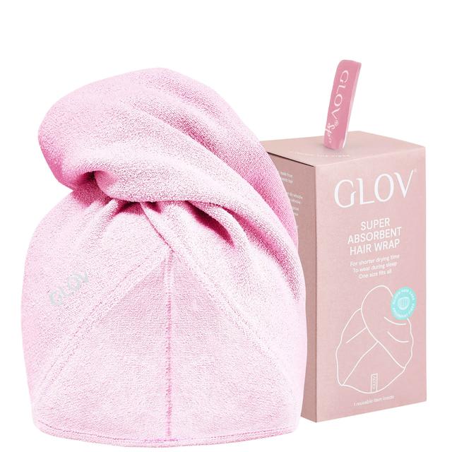 GLOV Ultra–Absorbent Hair Towel Wrap - Pink on Productcaster.