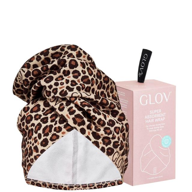 GLOV Ultra–Absorbent Hair Towel Wrap - Cheetah on Productcaster.