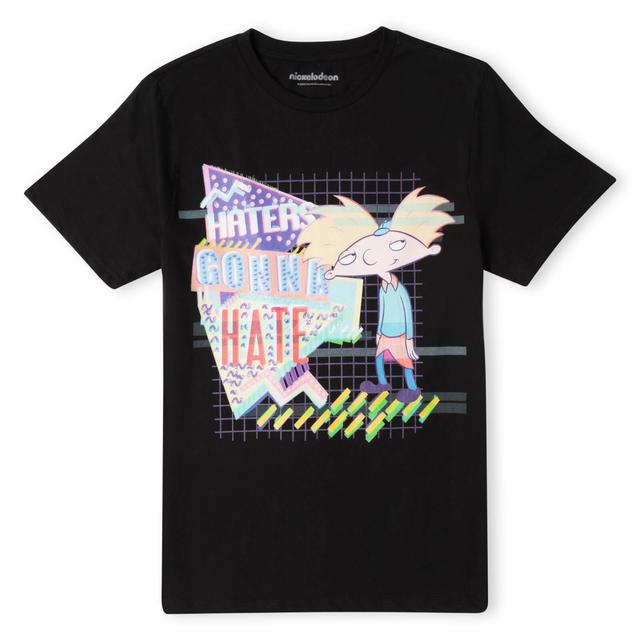 Camiseta unisex Hey Arnold Haters Gonna Hate de Nickelodeon - Negro - XXL - Negro on Productcaster.