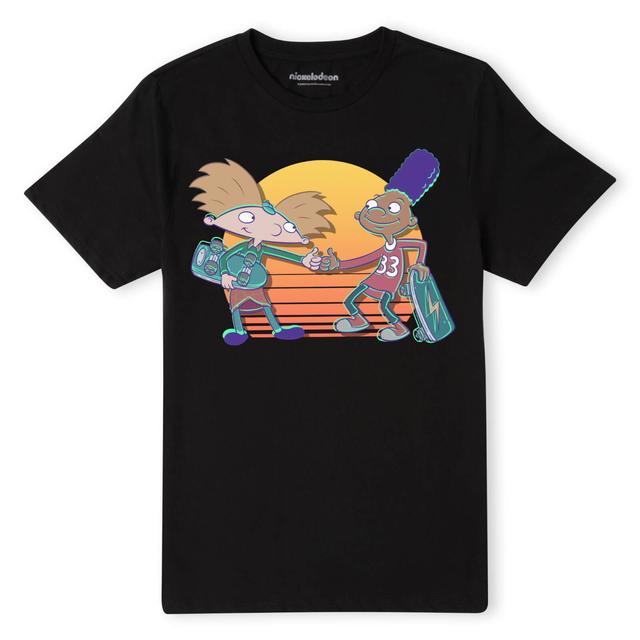 Nickelodeon Hey Arnold Buddies Unisex T-Shirt - Black - S on Productcaster.