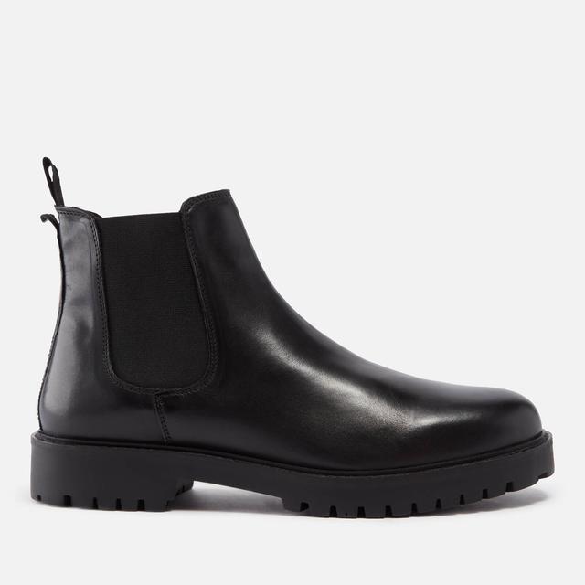 Walk London Men's Sean Leather Chelsea Boots - Black - UK 9 on Productcaster.