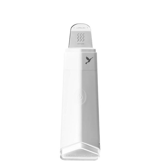 DERMAFLASH DERMAPORE Ultrasonic Pore Extractor Serum Infuser 5 piece - White on Productcaster.