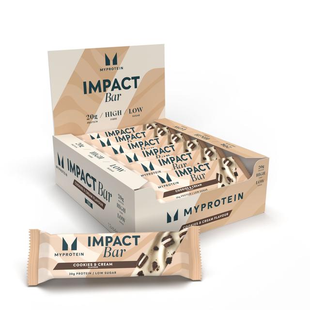 Impact Protein Bar - 12Μπάρες - Μπισκότα και Κρέμα on Productcaster.