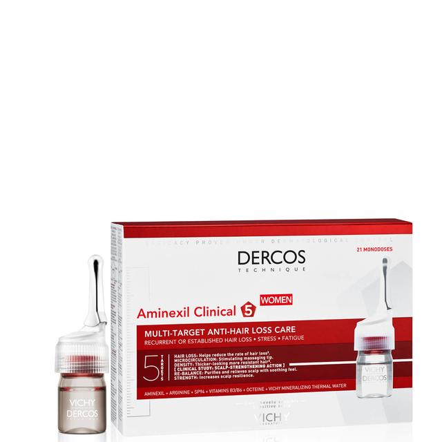 VICHY Dercos Aminexil Clinical 5 Women 21 Monodoses 6ml on Productcaster.