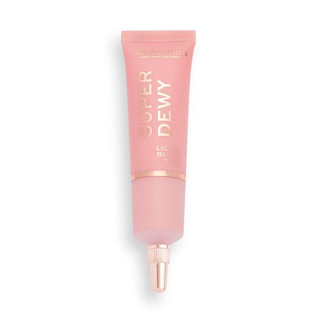 Makeup Revolution Superdewy Liquid Blush (Various Shades) - Blushing in Love on Productcaster.