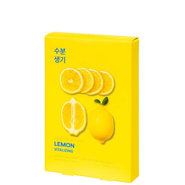 Holika Holika Pure Essence Mask Sheet (5 Masks) 155ml (Various Options) - Lemon on Productcaster.