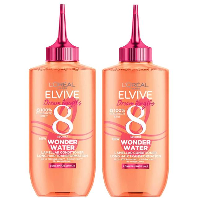 L'Oréal Paris Elvive Dream Lengths Wonder Water 8 Second Hair Treatment 200ml Duo on Productcaster.