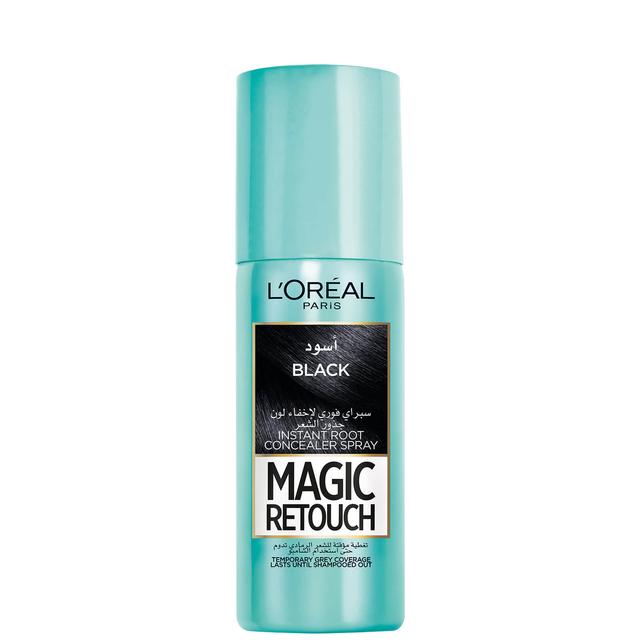 L'Oreal Paris Magic Retouch Instant Root Concealer Spray 208G (Various Colours) - Black on Productcaster.