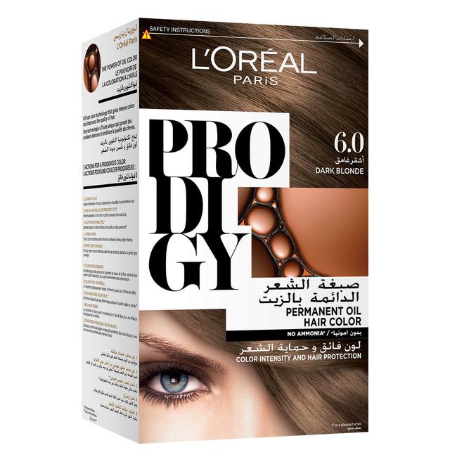 L'Oreal Paris Prodigy Permanent No Ammonia Hair Colour (Various Colours) - 6.0 Dark Blonde on Productcaster.