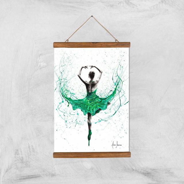 Emerald City Dancer Giclee Art Print - A3 - Wooden Hanger on Productcaster.