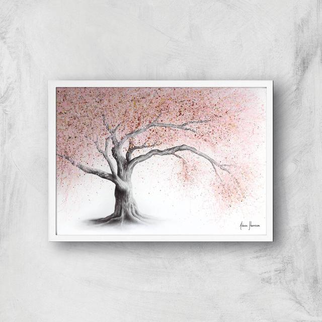 Forever Blossom Giclee Art Print - A3 - White Frame on Productcaster.