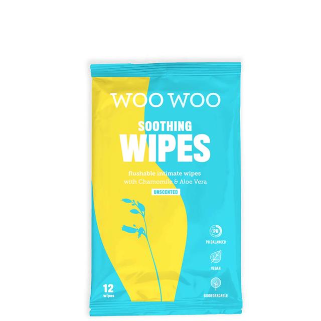 WooWoo Soothe It! Chamomile and Aloe Vera Intimate Wipes (12 Pack) on Productcaster.