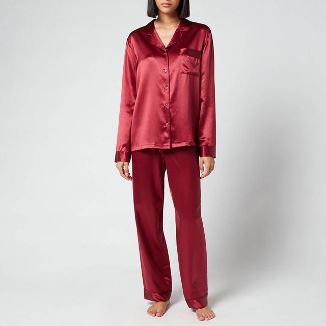 ESPA Silk Pyjamas - Claret Rose - XL on Productcaster.