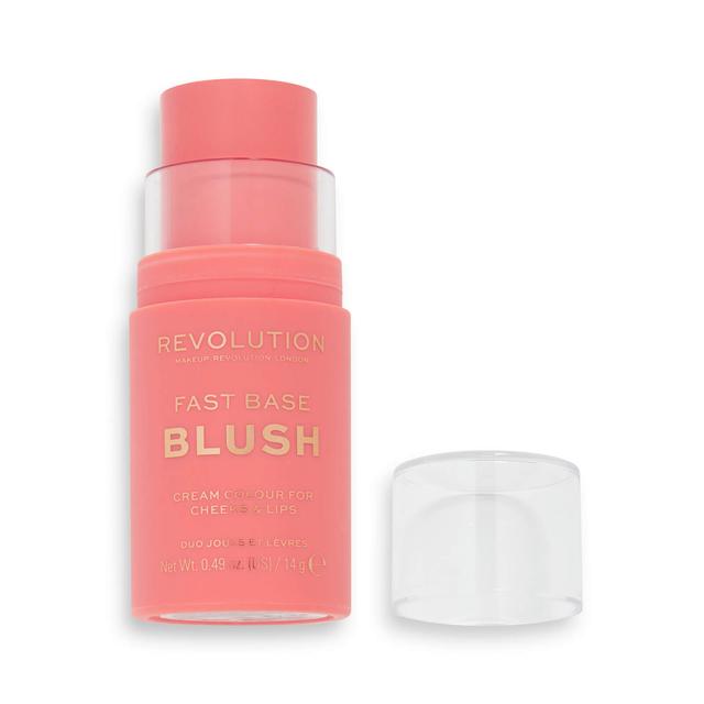 Makeup Revolution Fast Base Blush Stick 14g (Various Shades) - Peach on Productcaster.