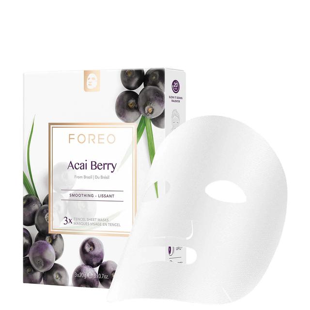 FOREO Acai Berry Firming Sheet Face Mask (3 Pack) on Productcaster.