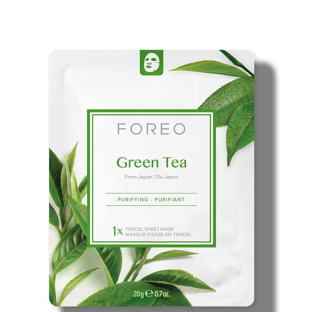 FOREO Green Tea Purifying Sheet Face Mask (3 Pack) on Productcaster.