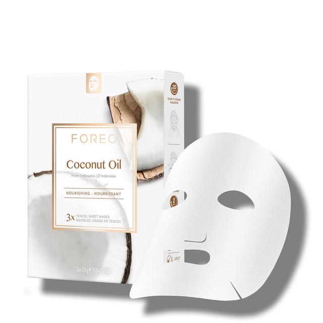 FOREO Coconut Oil Nourishing Sheet Mask (3 Pack) on Productcaster.