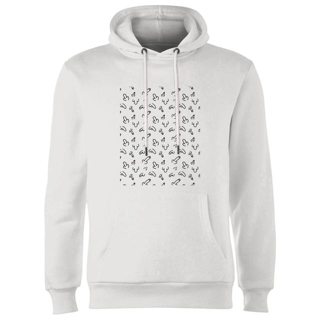 Wang Unisex Hoodie - White - L - Weiß on Productcaster.